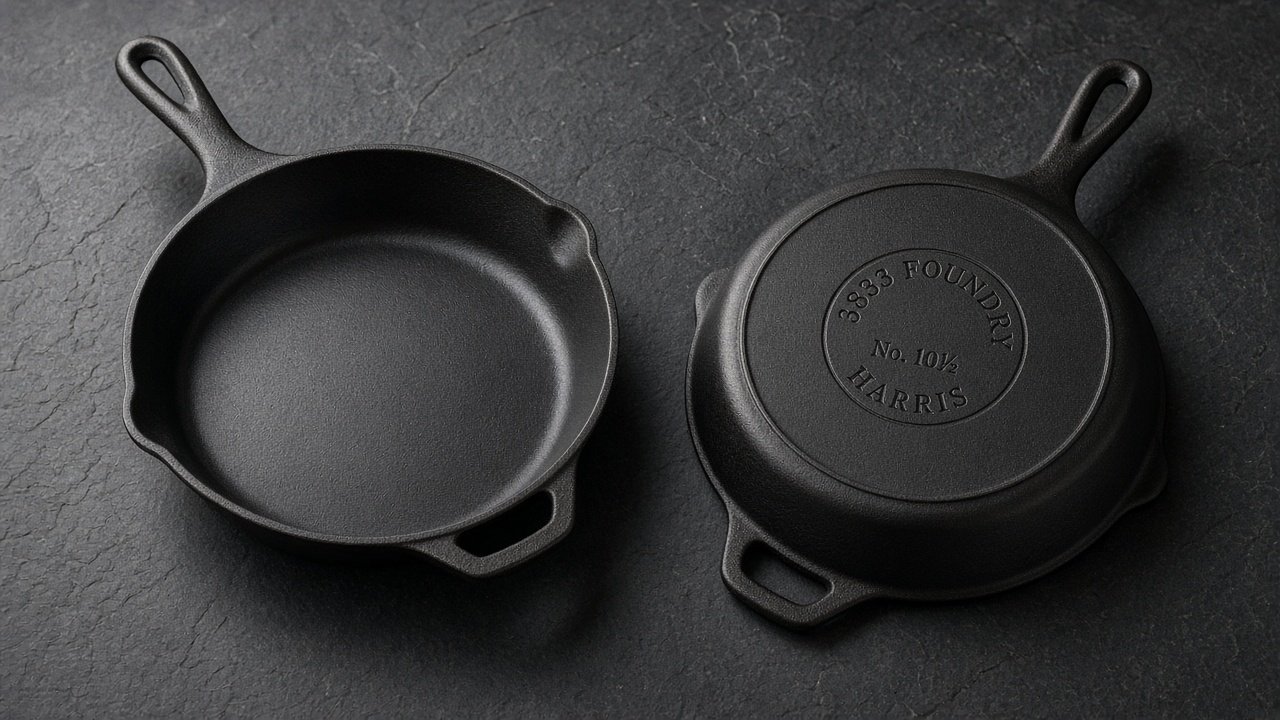 Concept rendering of the 3833 Foundry 10.5-inch cast-iron skillet